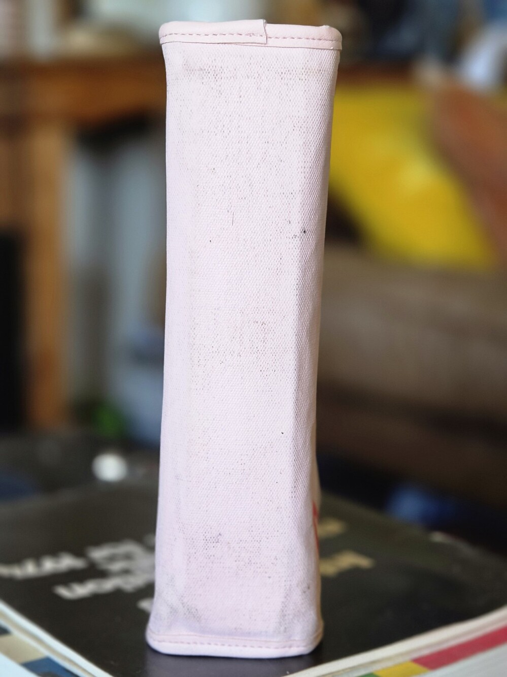 Glossier Beauty Bag - Pink Waxed Canvas - Picture 7 of 10